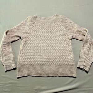 Cozy cashmere beige sweater
